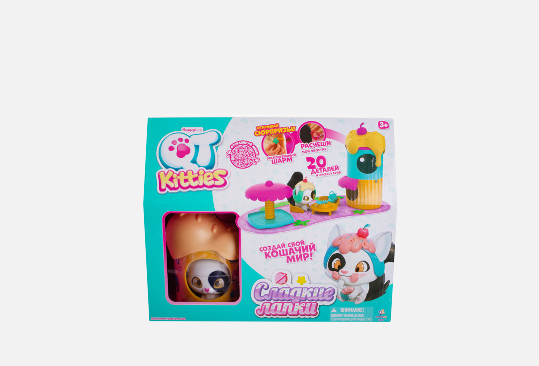 Изображение товара Игровой набор QT Kitties Сладкие лапки для девочек от 3 лет