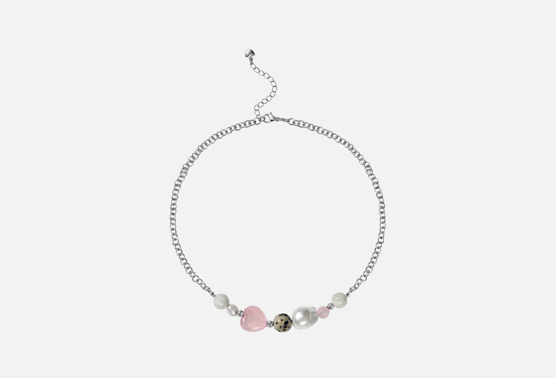 

Подвеска LACHI, Розовый кварц сердце 1 шт