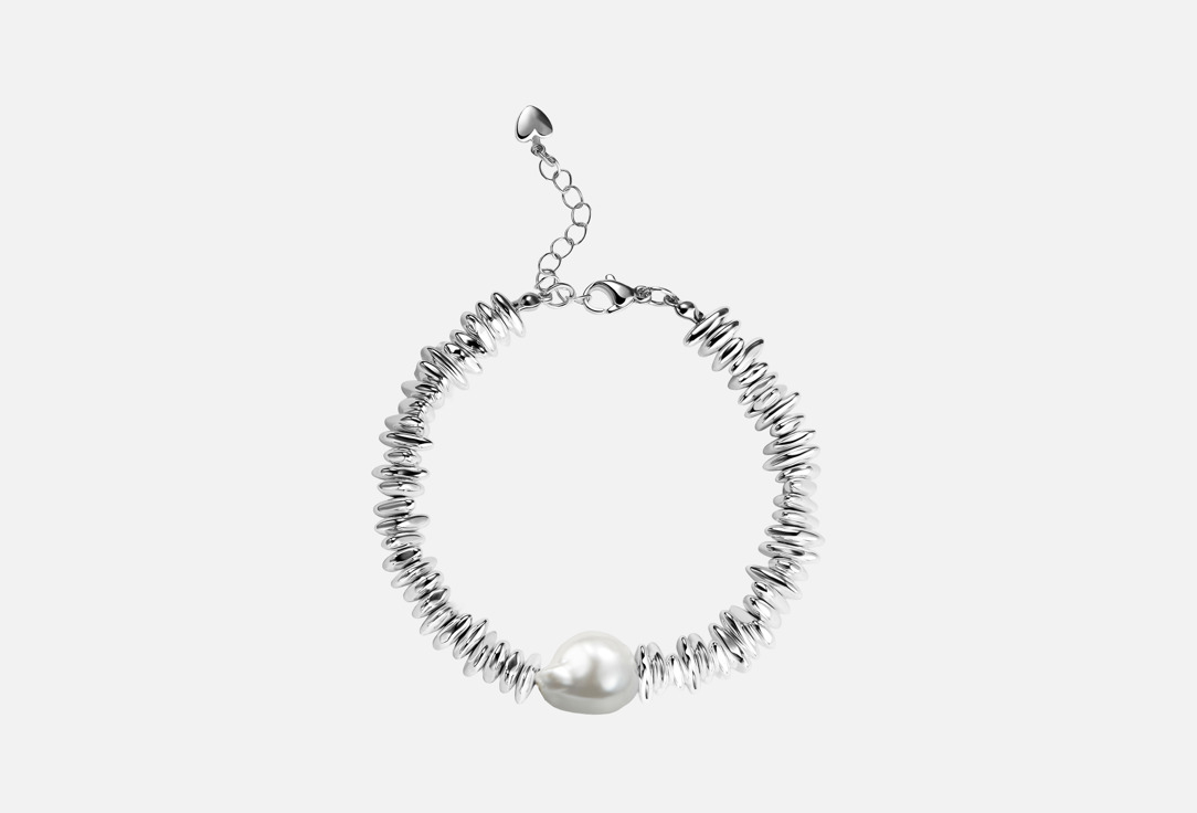 Изображение товара Женский браслет из гематита и жемчуга LACHI регулируемый стильный аксессуар