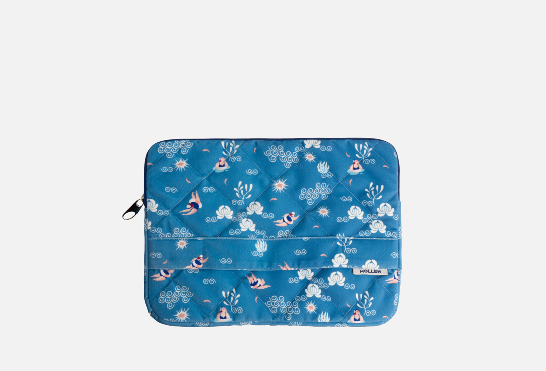 

Чехол-клатч для ноутбука MOLLEN, Голубой, Водная грация