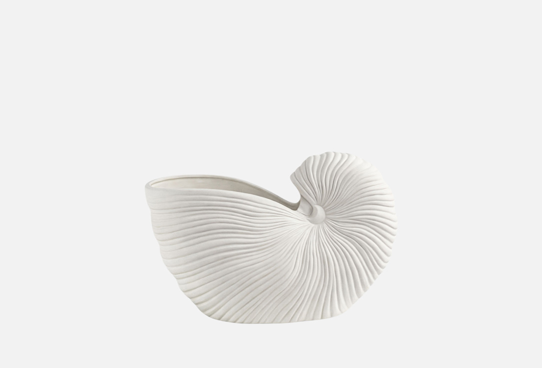 

Ваза для цветов и шампанского LIGHTDELIGHT, Белый, Shell Pot, белая, 30 см 1 шт