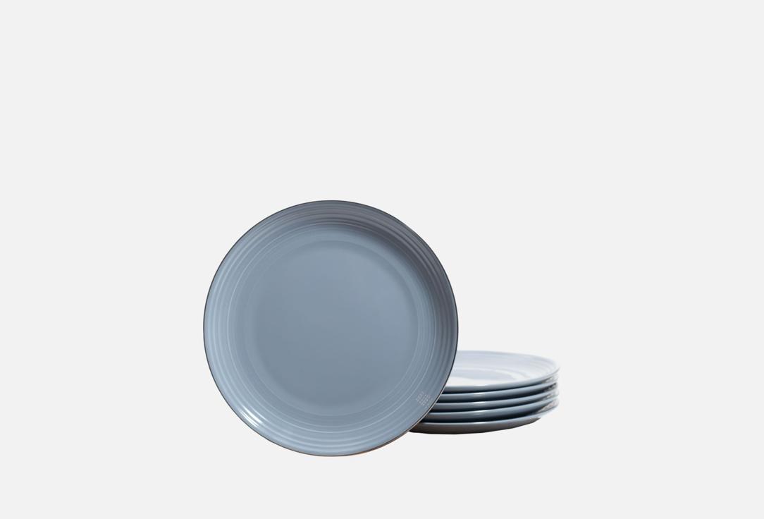 

Набор тарелок обеденных FIORETTA, Голубой, FIESTA, дымчато-голубой, 25 см 25 см