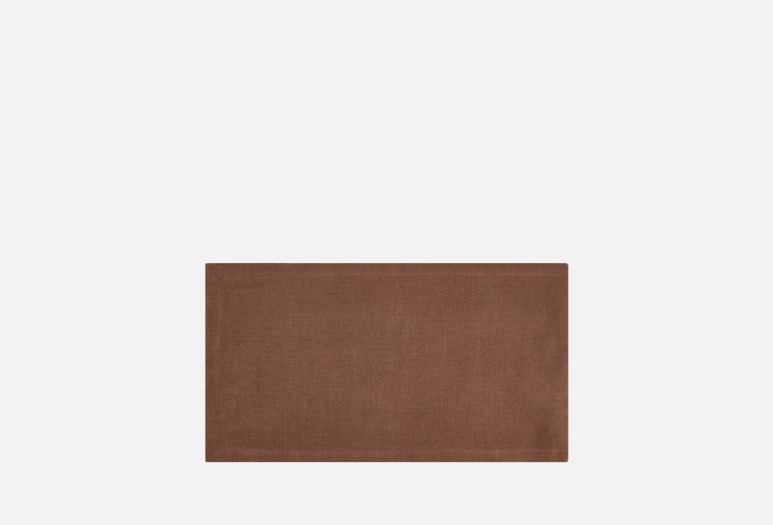 

дорожка льняная на стол LENJULEN, Коричневый, Шоколад, 40х150 см 1 шт