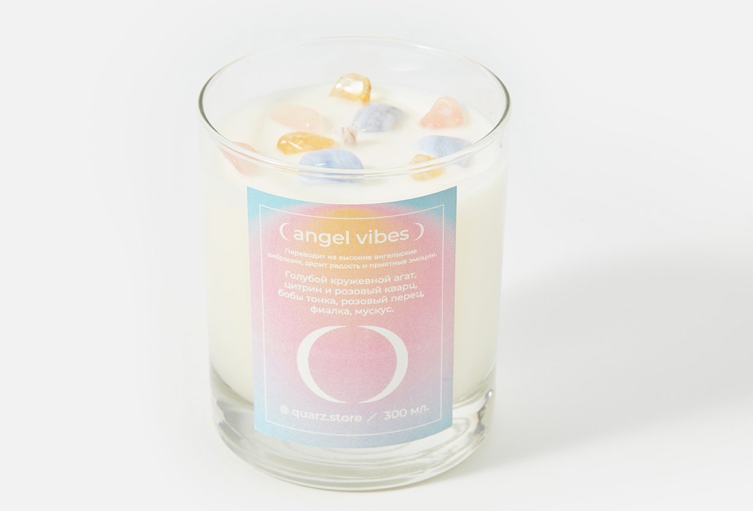 

Ароматическая свеча QUARZ, Детокс для души 300 мл