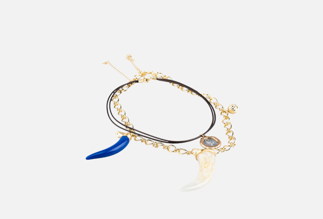 Изображение товара Многослойное ожерелье LOVE REPUBLIC с акцентными подвесками для женщин