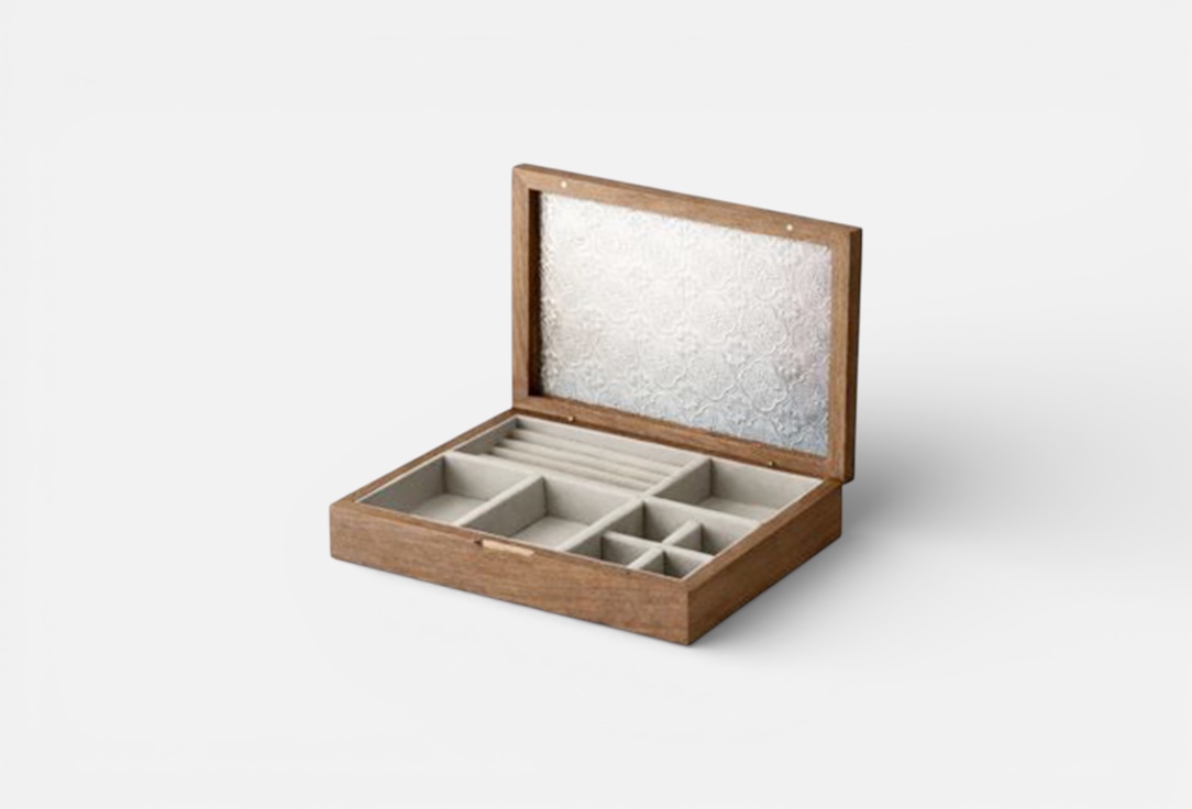 

Шкатулка для украшений DENEZO, Мультиколор, Flora-2, 24х16,5х5 см 1 шт