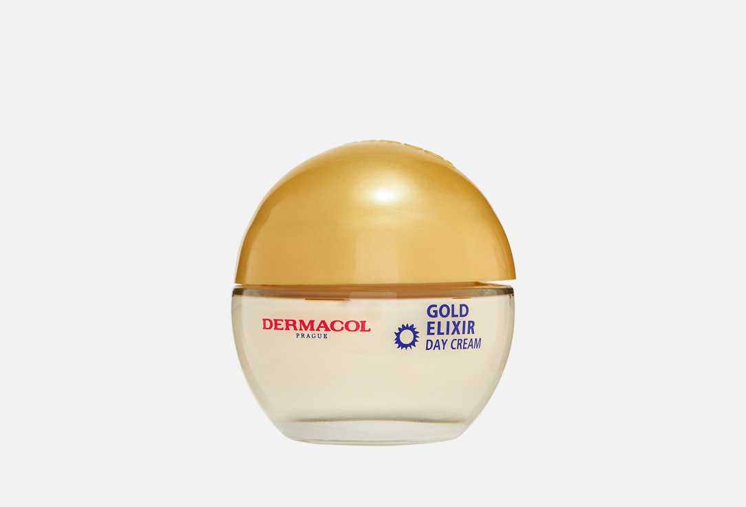 

Омолаживающий дневной крем для лица SPF 10 DERMACOL, Gold elixir 50 мл