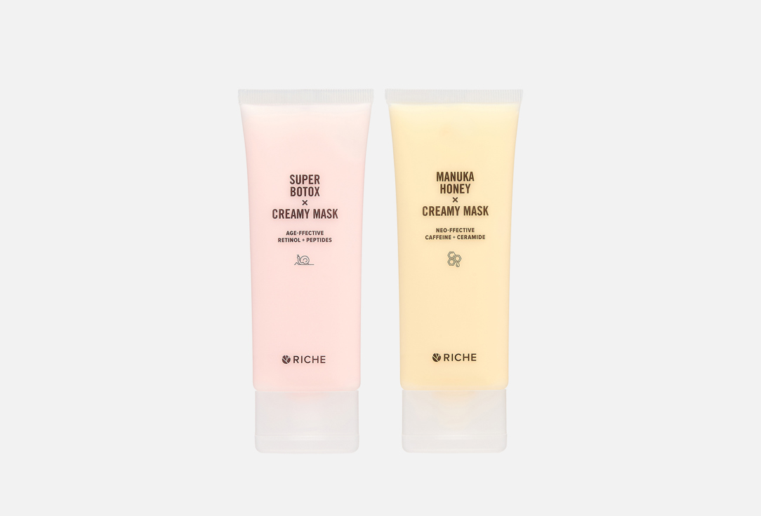 

Набор кремовых масок для лица RICHE, Super Botox & Manuka Honey 2 шт