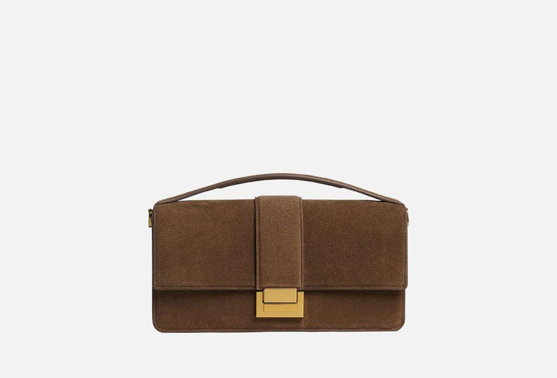 Изображение товара Замшевая женская сумка с ручками CNS COINED IN STONE ADALLE