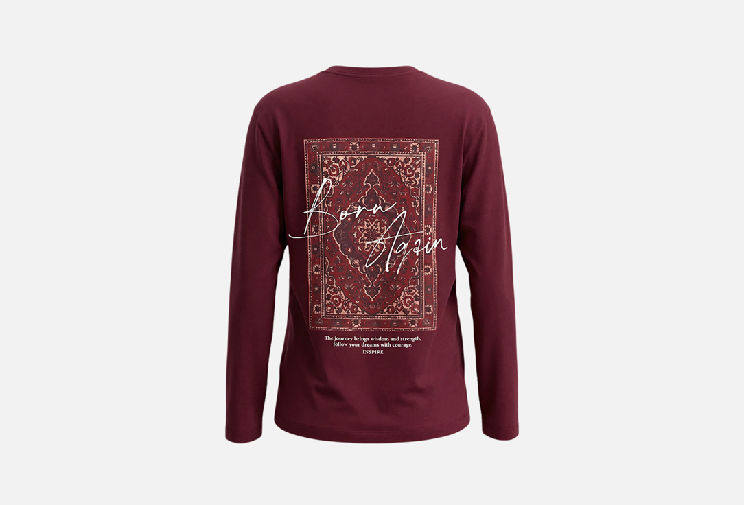 

Лонгслив GALALA, Бордовый, Ковер ONE SIZE мл