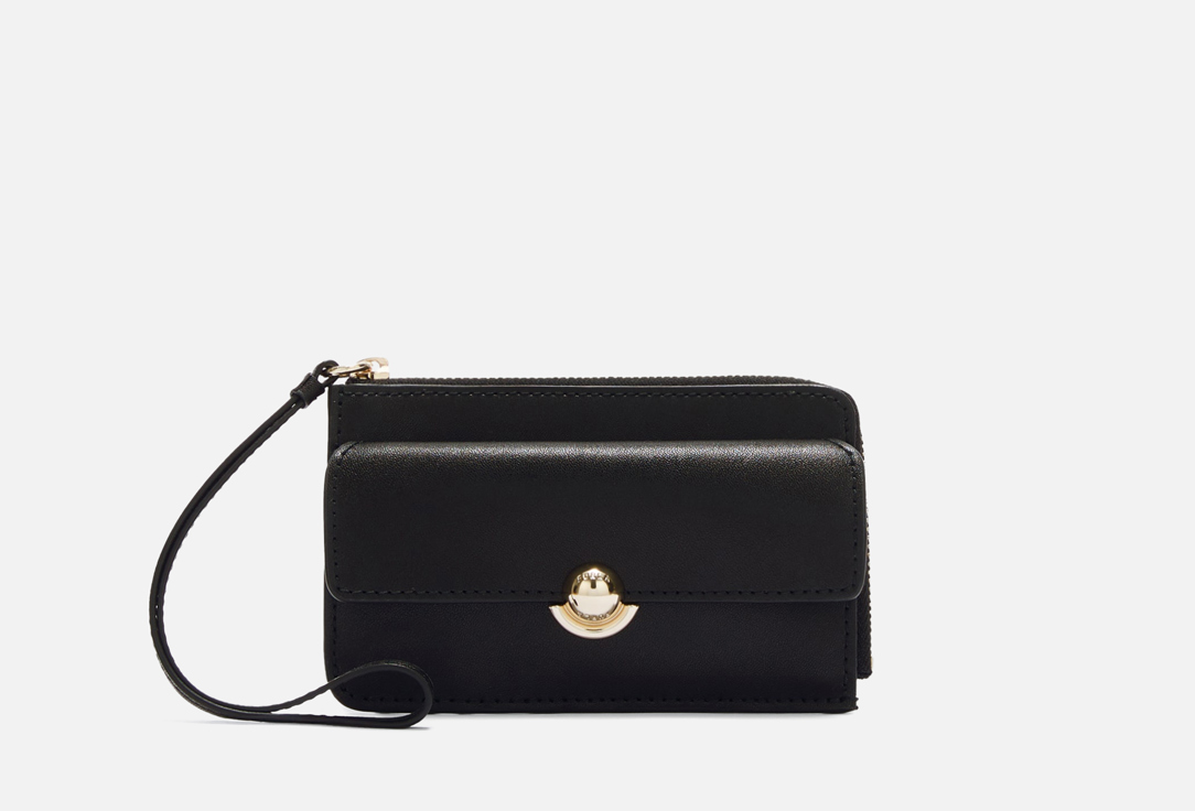 

кожаный картхолдер FURLA, Черный, SFERA M
