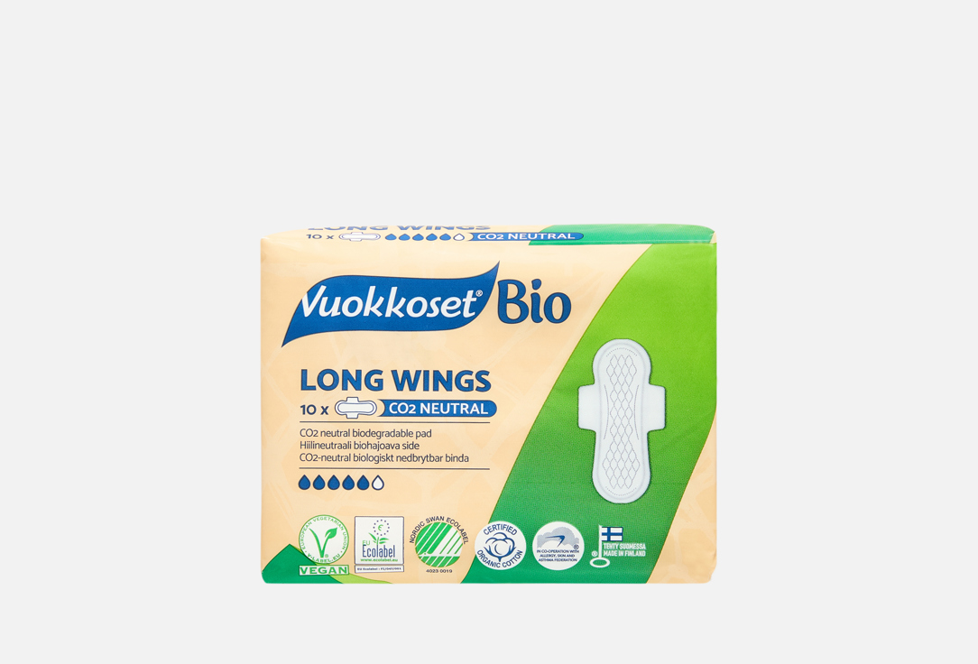 Bio long wings 10 шт