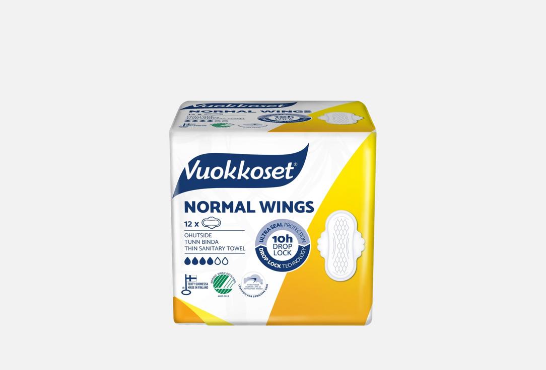 

Гигиенические прокладки VUOKKOSET, Normal wings 12 шт