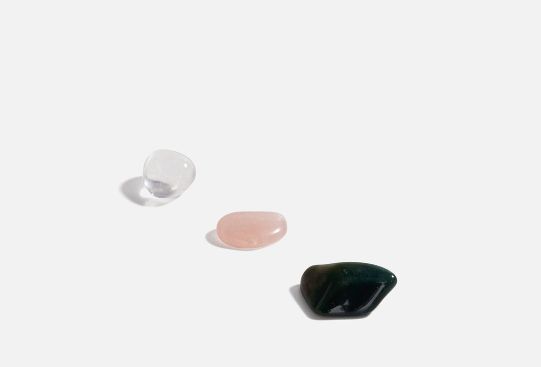 

Набор камней для знака зодиака QUARZ, Мультиколор, ТЕЛЕЦ 3 шт