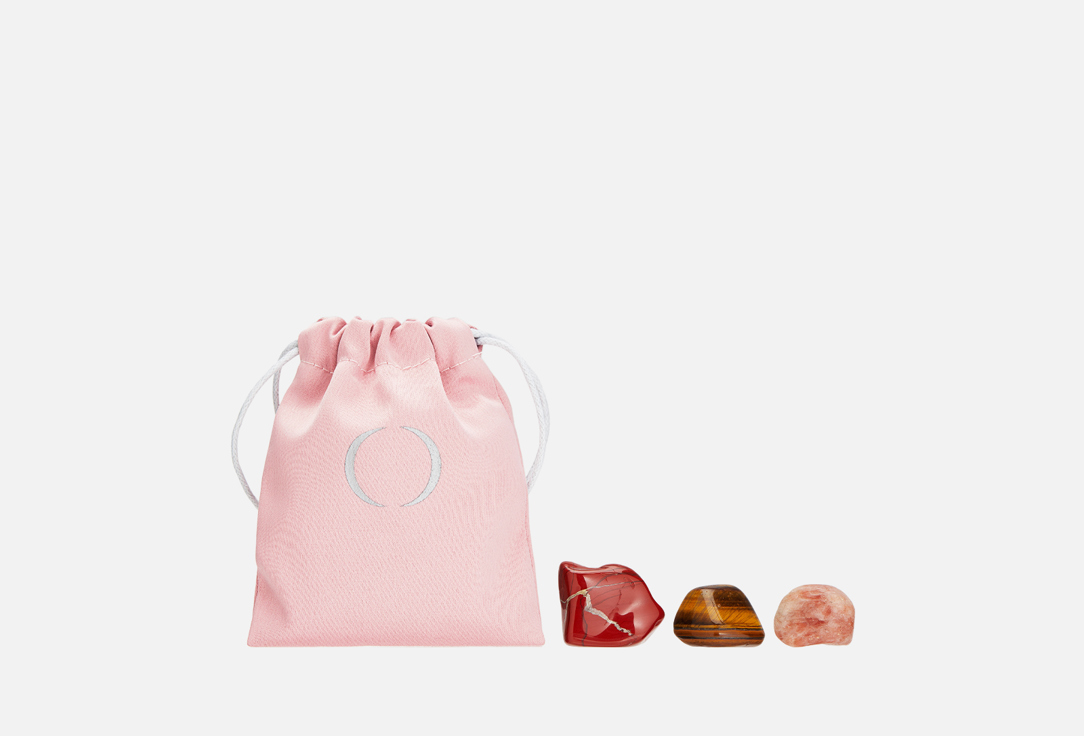 

Набор камней для знака зодиака QUARZ, Мультиколор, ЛЕВ 3 шт