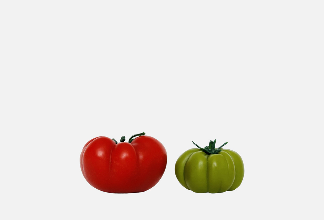 

Набор формовых свечей ETOSVECHI, Мультиколор, Томат , красный, зеленый 2 шт