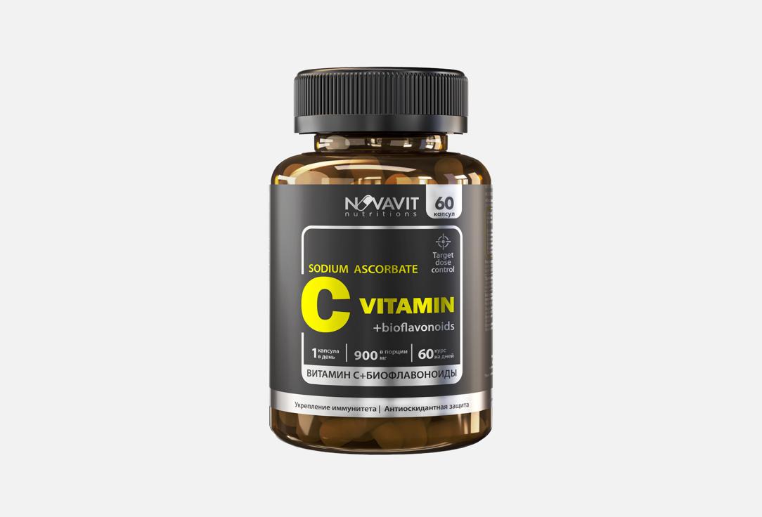 Изображение товара витамин C и биофлавоноиды NOVAVIT nutritions в капсулах