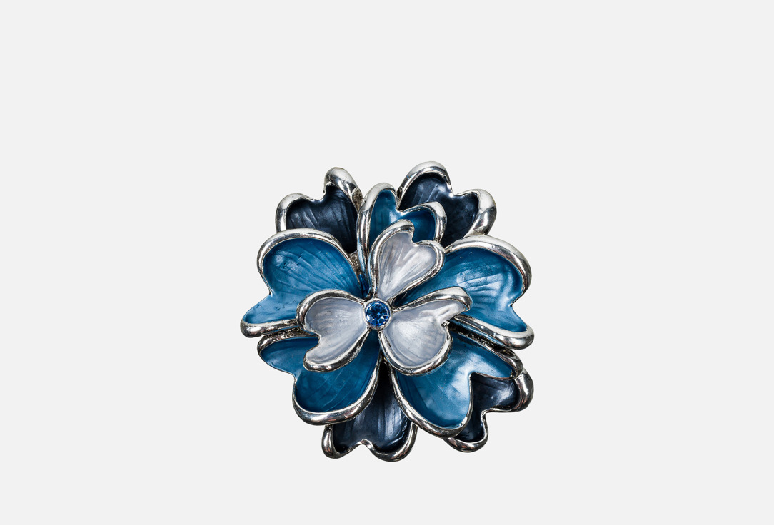 

Брошь SHADORE, Цветок синий 1 шт