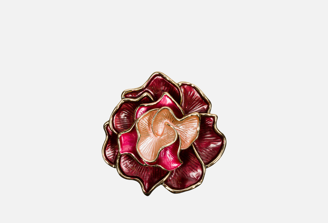 

Брошь SHADORE, Цветок красный 1 шт