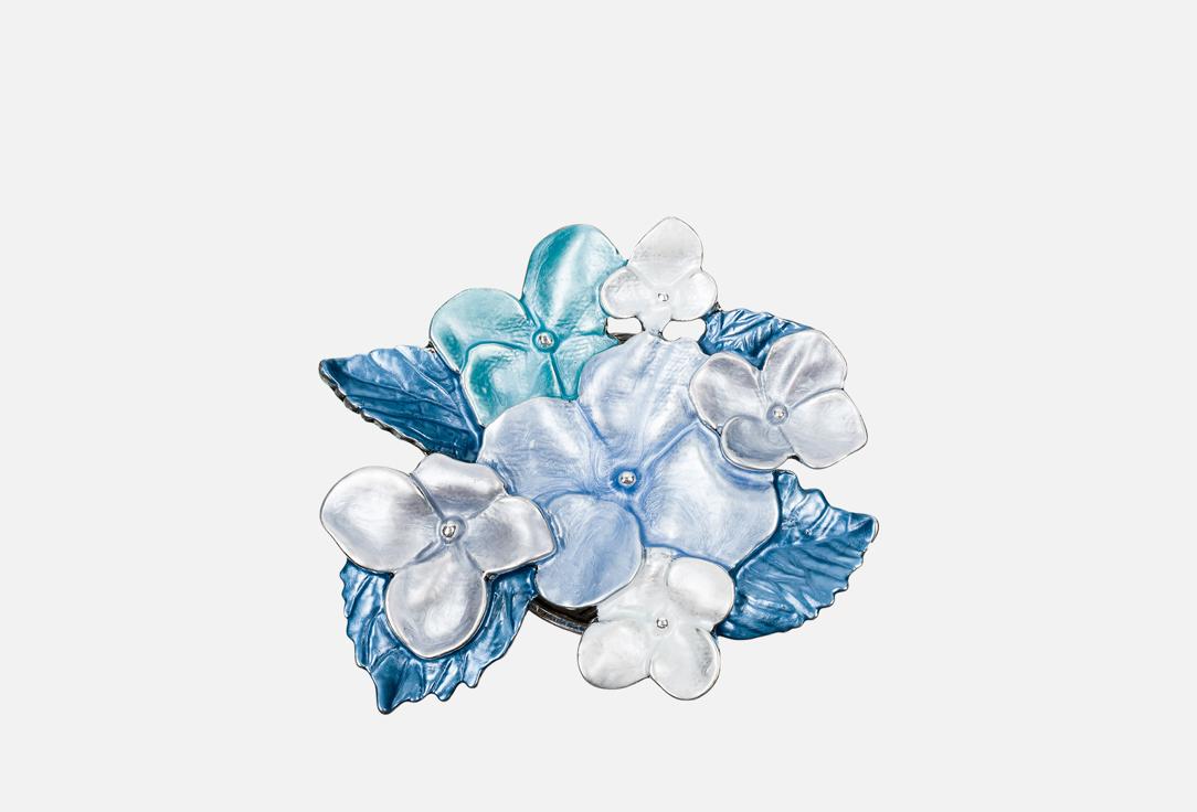 Изображение товара Шалфейная брошь Shadore Фиалки голубые из гипоаллергенного сплава