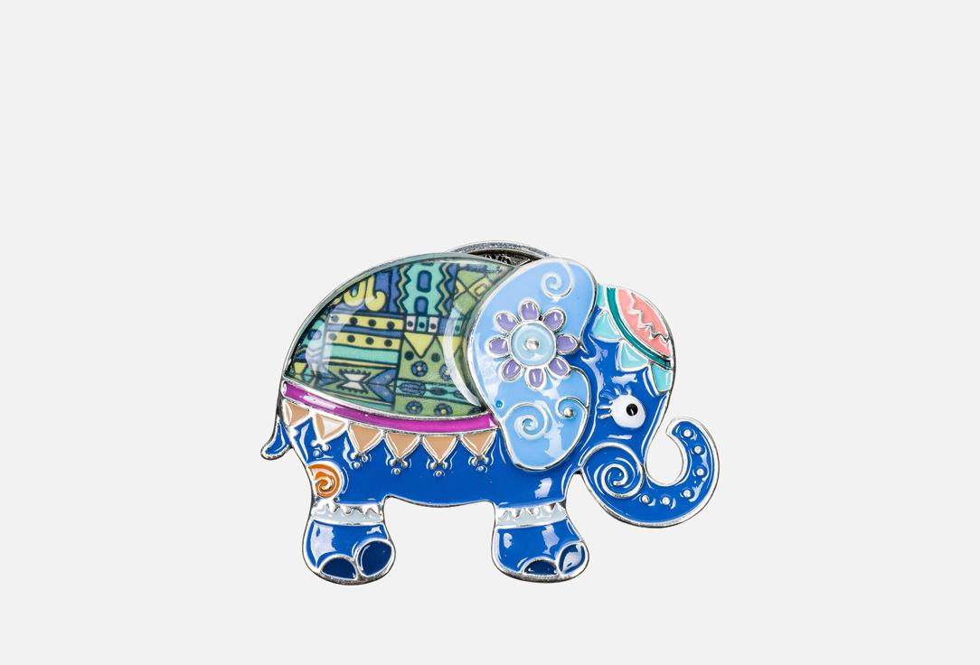 

Брошь SHADORE, Слон голубой 1 шт