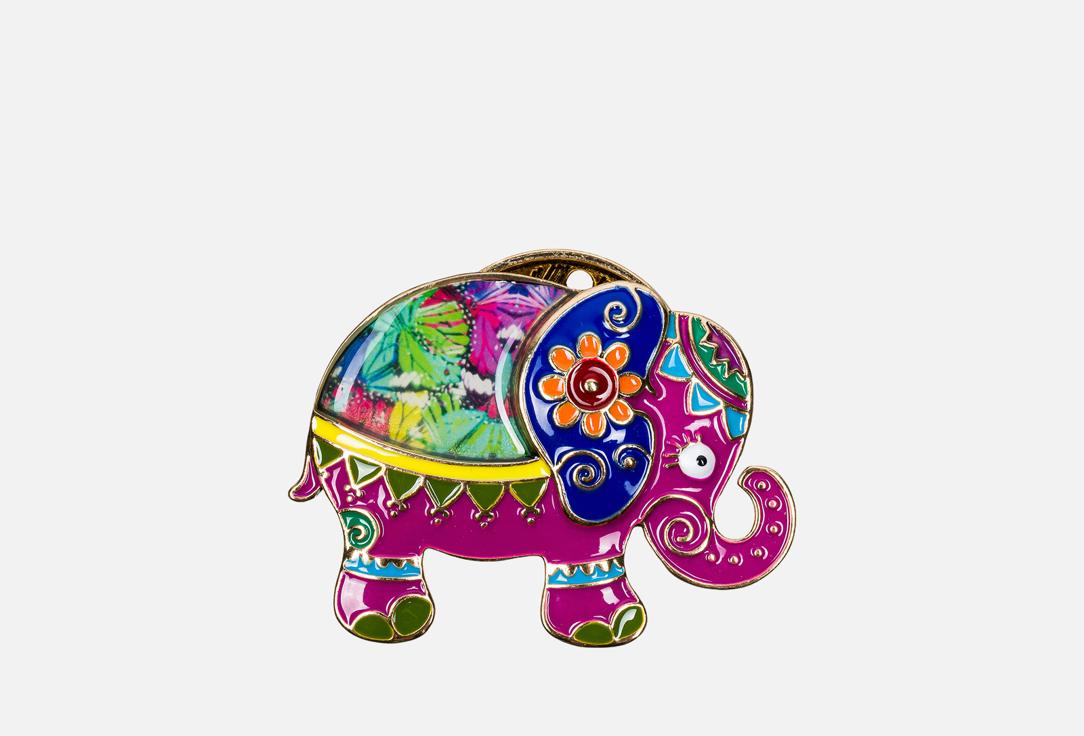 

Брошь SHADORE, Слон сиреневый 1 шт