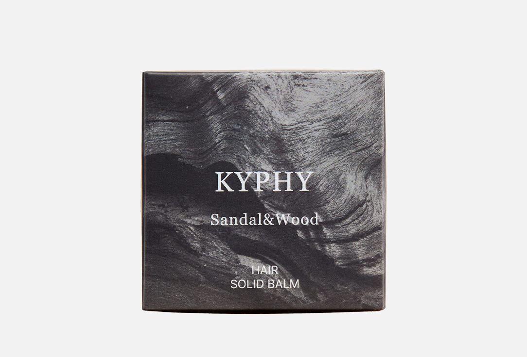 

Твердый бальзам для волос KYPHY, Sandal & Wood 55 г