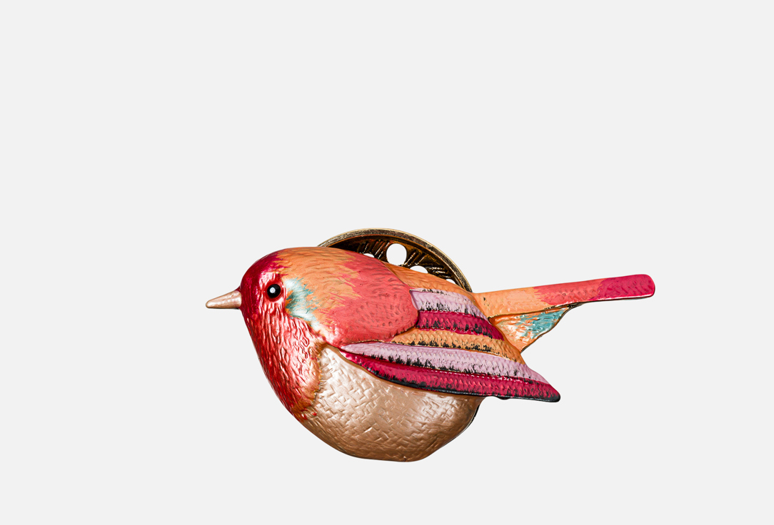 Изображение товара Модная брошь Птичка красная из корейского гипоаллергенного сплава