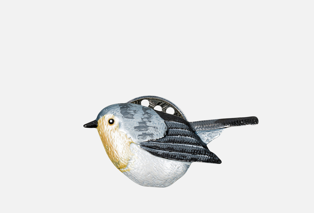 

Брошь SHADORE, Птичка серая 1 шт