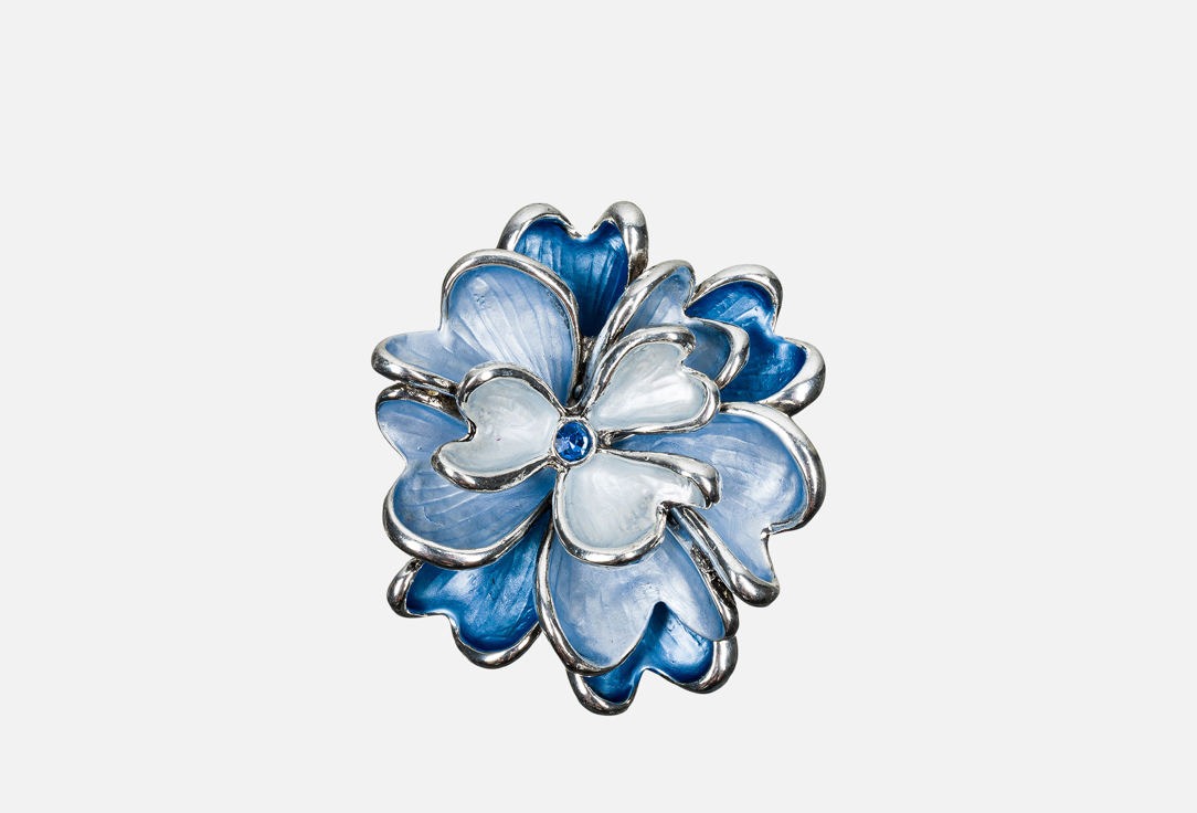 

Брошь SHADORE, Цветок синий 1 шт