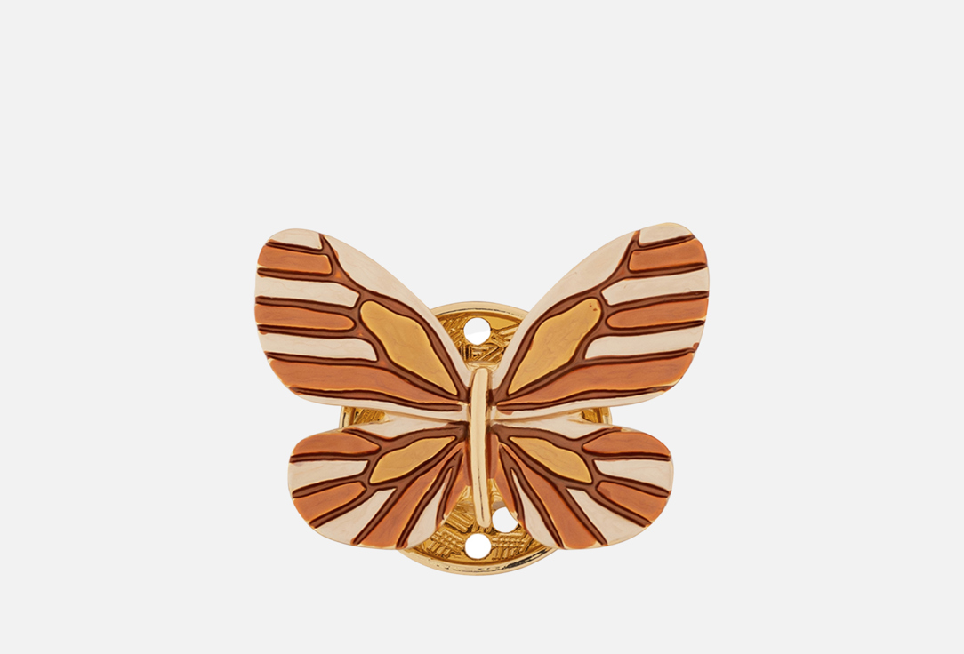 Изображение товара Брошь Shadore Бабочка боярышница из гипоаллергенного сплава с холодной эмалью