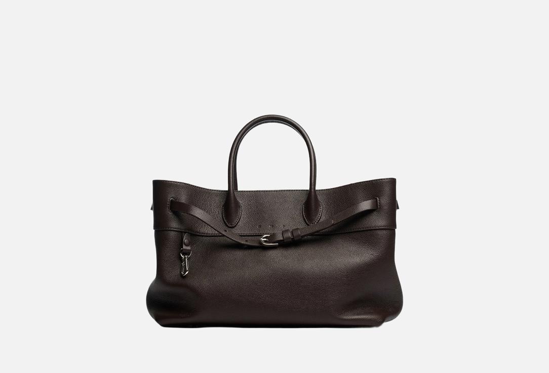 Изображение товара кожаная сумка с ручками CNS — COINED IN STONE PROUN Medium