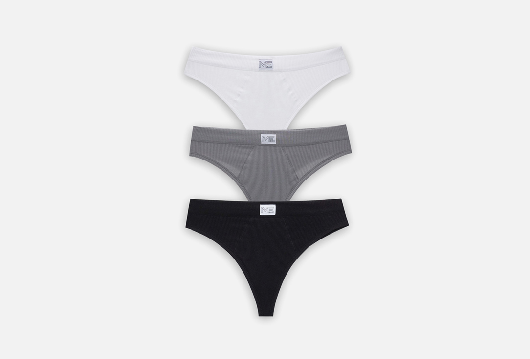 Изображение товара Набор трусов бразилиана для женщин из хлопка с высокой посадкой Mark Formelle