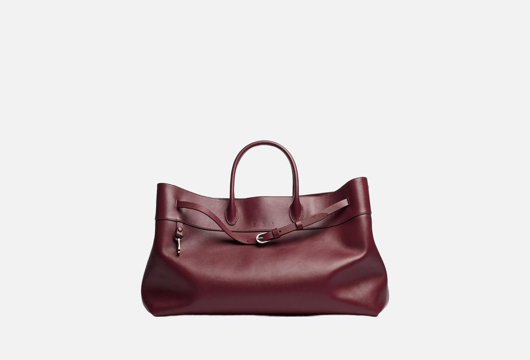 

кожаная сумка с ручками CNS — COINED IN STONE, Бордовый, PROUN L