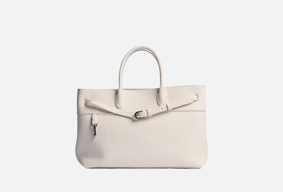 

кожаная сумка с ручками CNS — COINED IN STONE, Бежевый, PROUN M