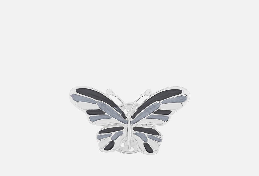 Изображение товара Шадоре брошь бабочка из бижутерного сплава с холодной эмалью для женщин