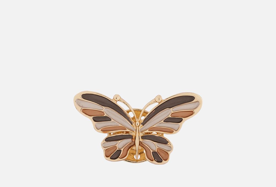Изображение товара Изящная брошь Shadore бабочка с холодной эмалью магнитным замком