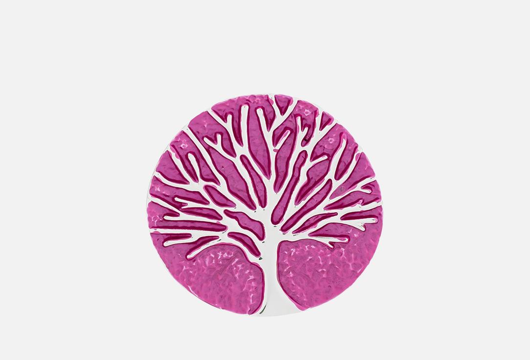 Изображение товара Элегантная брошь Shadore из дерева розовое с эмалью 4,5 см для женщин