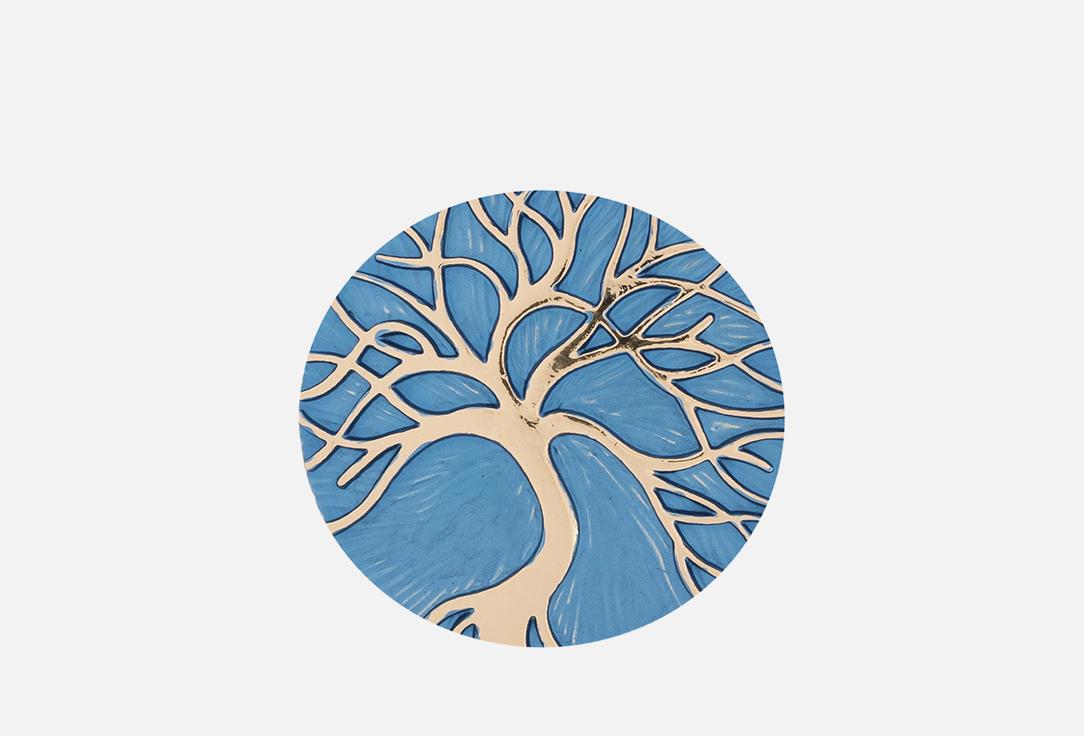 Изображение товара Брошь Shadore Дерево голубое из гипоаллергенного сплава с эмалью