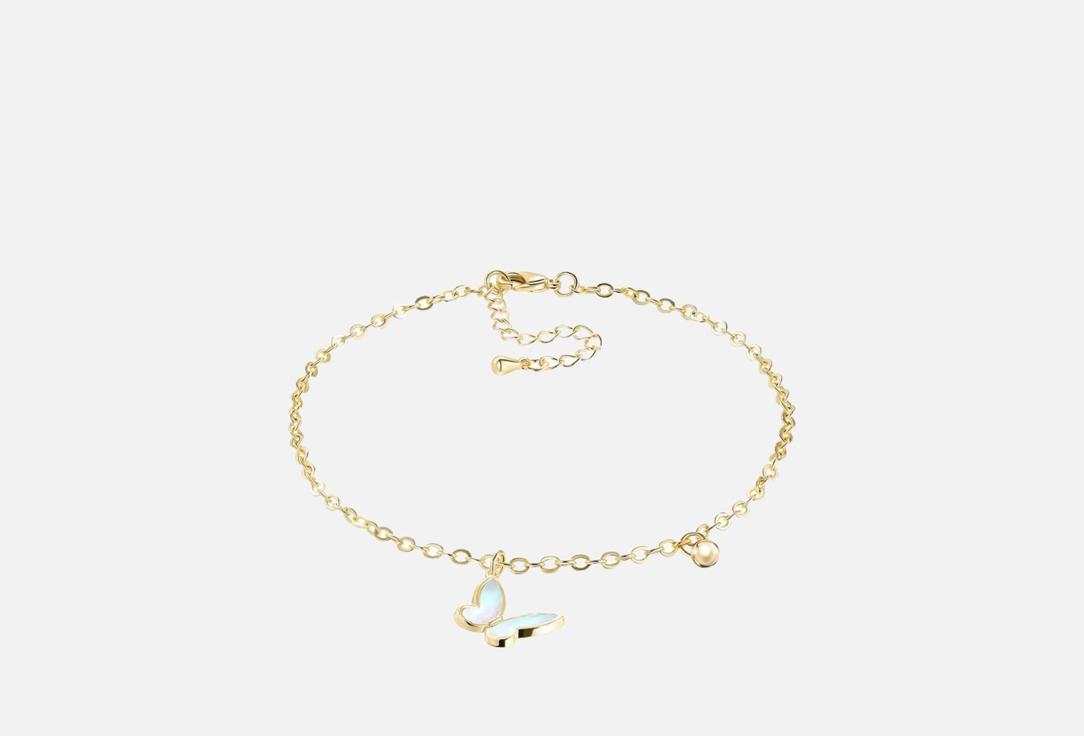 Изображение товара Анклет NOIMA бабочка позолота перламутр для женщин универсальный размер