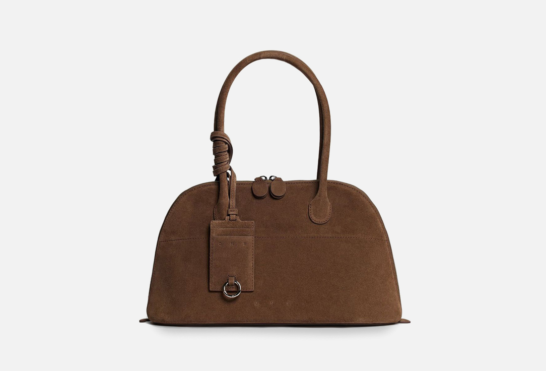 Изображение товара замшевая сумка с ручками CNS — COINED IN STONE SIMONE medium