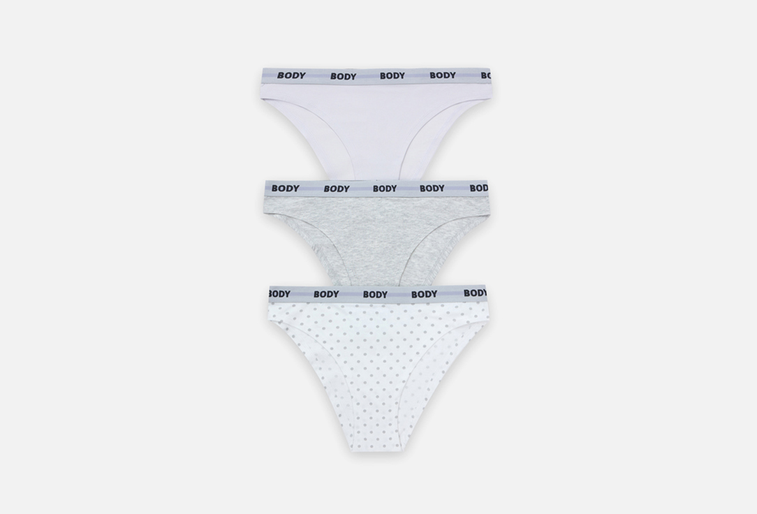 Изображение товара Набор женских трусов слипов Mark Formelle 3 шт анатомичный крой хлопок эластан