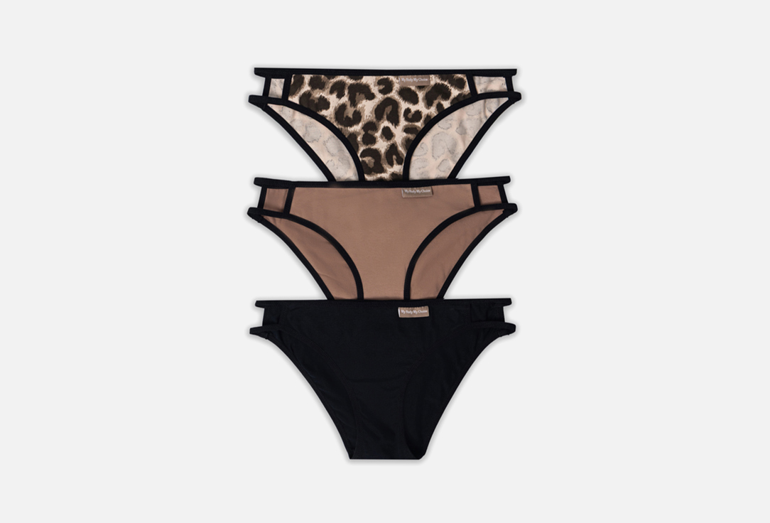 Изображение товара Набор трусов слипов Mark Formelle из хлопка, 3 шт - комфорт и качество для женщин