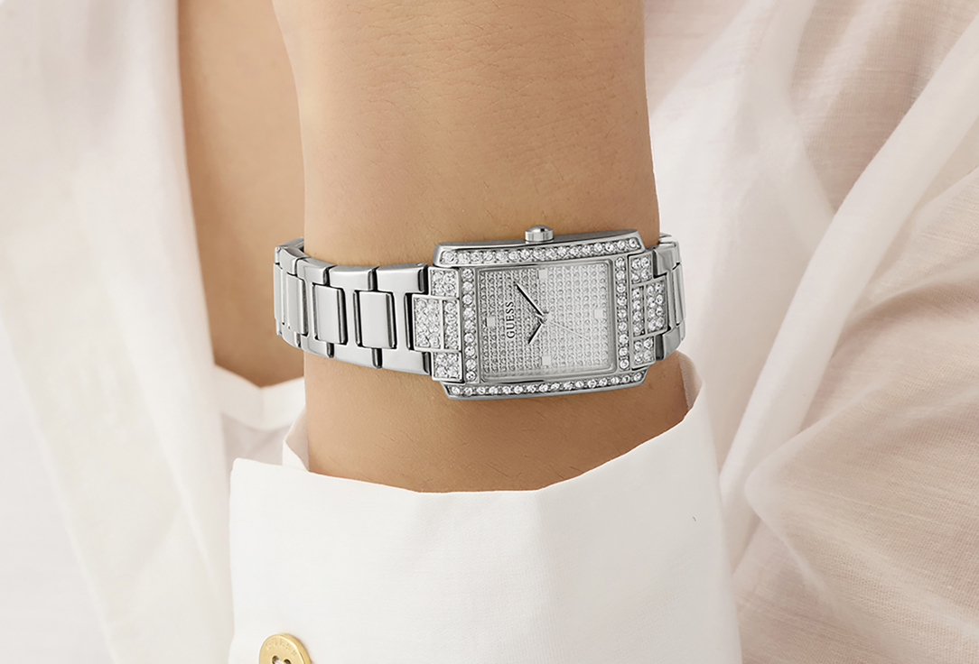 

Наручные часы кварцевые GUESS, GUESS BEJEWELED 23 mm 1 шт