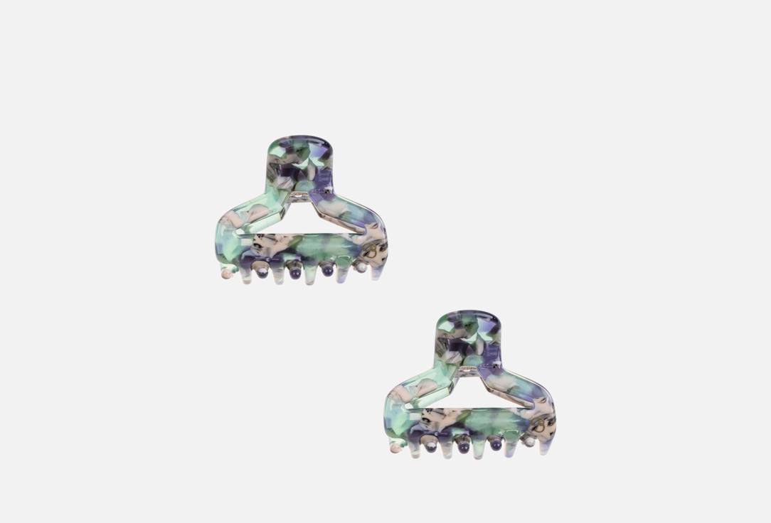 

Набор заколок для волос БЕЛОСНЕЖКА, Краб сине-зеленый 2 шт