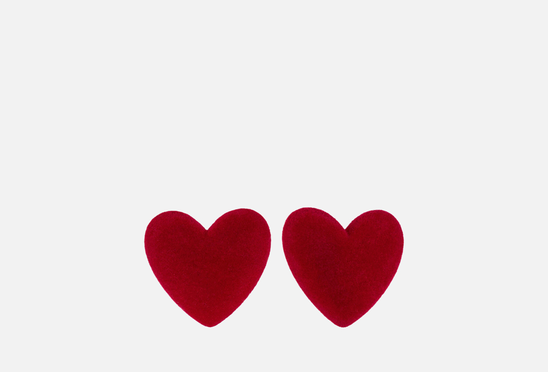 

Набор заколок для волос SELA, Бордовый, Сердце 2 шт