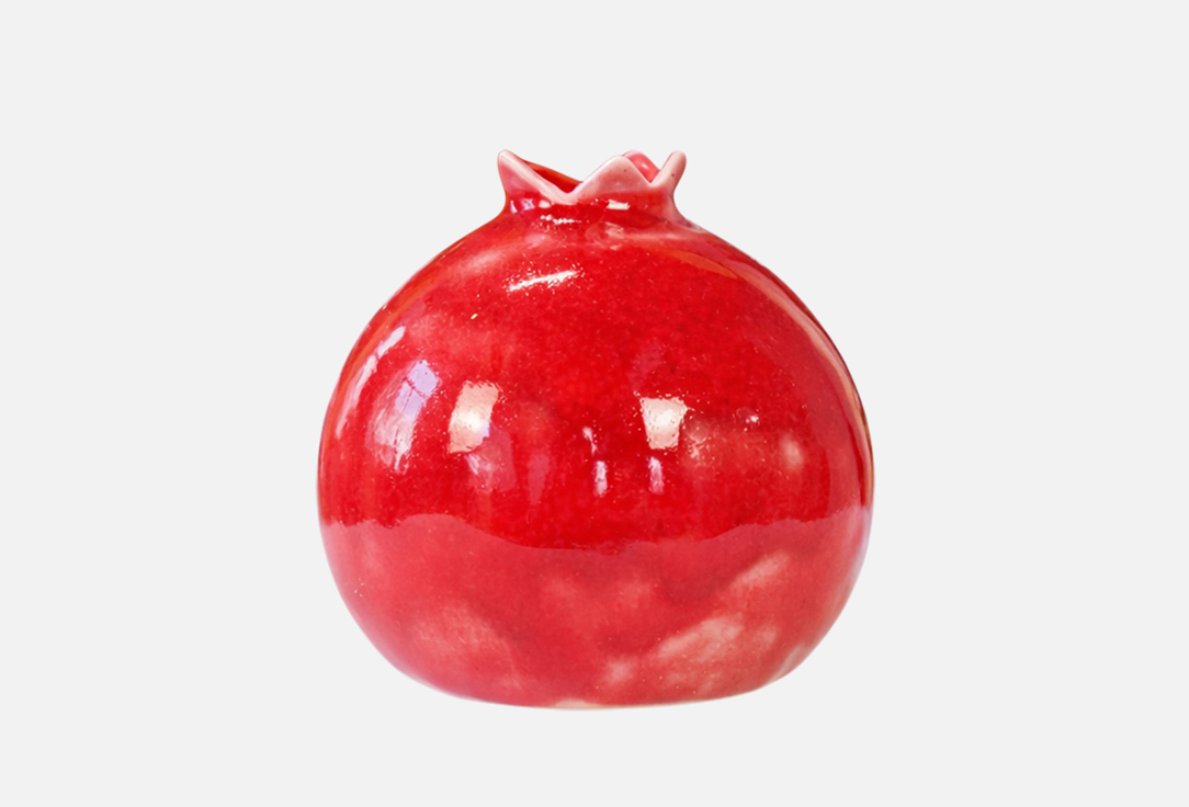 

Ваза TO BE CERAMICA, Красный, Алый гранат, 9х9х9 см 1 шт