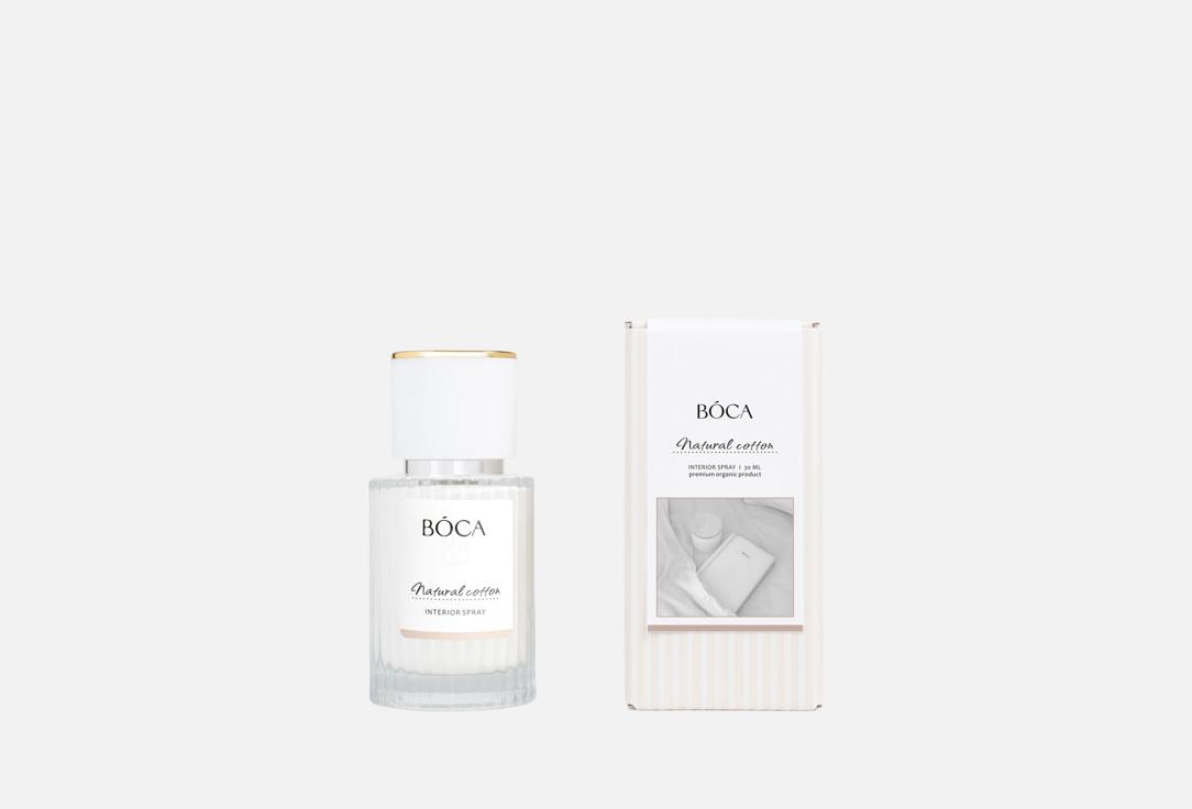 Парфюмированный спрей для дома и текстиля BOCA AROMA Natural cotton 30 мл