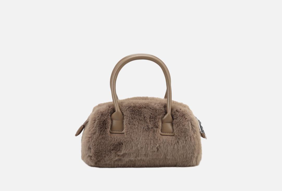 

Сумка с ручками SBALO, Бежевый, Fur