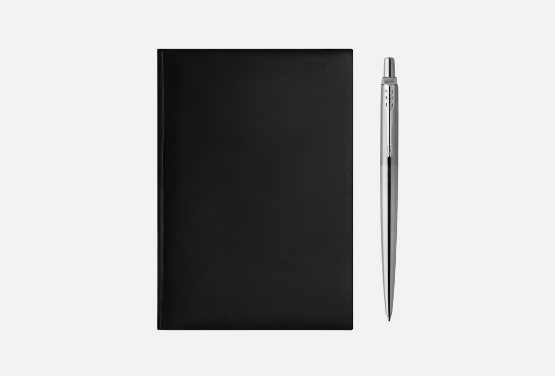 

Подарочный набор: ежедневник и ручка PARKER, Jotter CT 2 шт